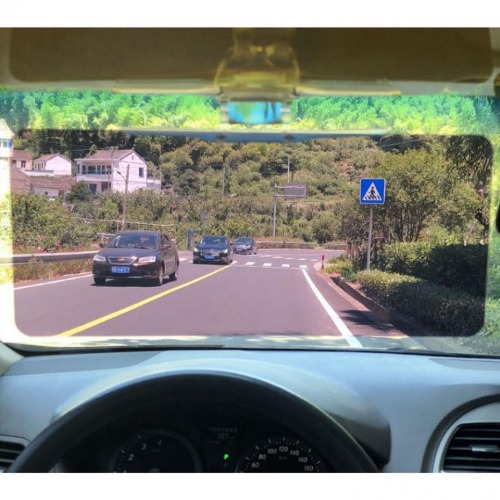 차량용 자외선차단 눈부심방지 하이브리드 썬바이저